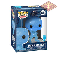 Funko POP! Art Series - Marvel, Infinity Saga - Captain America (incl. Hard Protector) (46)