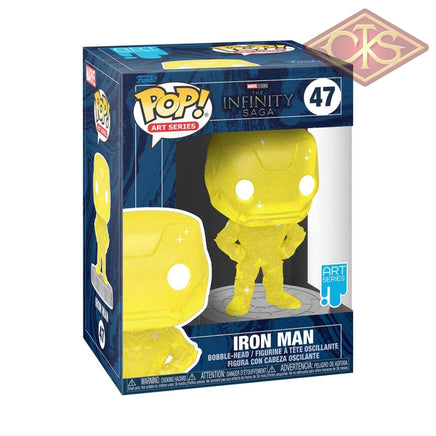 Funko POP! Art Series - Marvel, Infinity Saga - Iron Man (incl. Hard Protector) (47)
