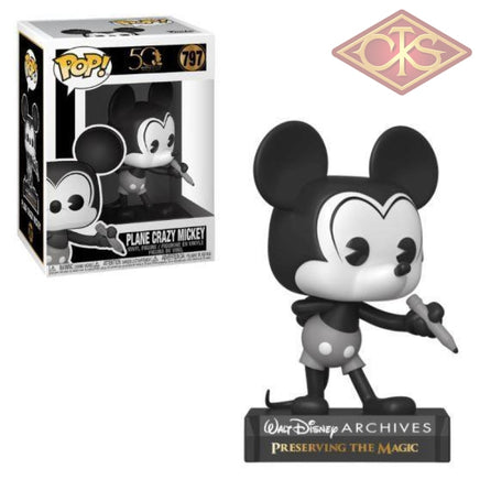 Funko POP! Disney - Archives (Disney 50th) - Plane Crazy Mickey Mouse (797)