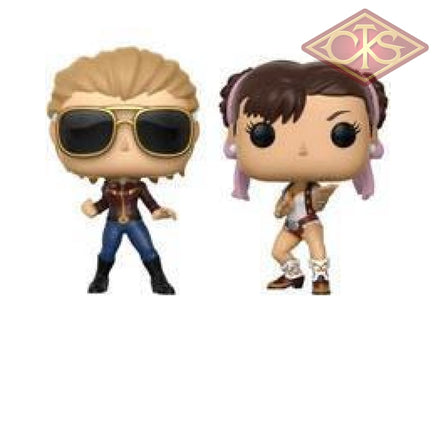 Funko Pop! Games - Marvel Vs Capcom Infinite Captain Chun-Li (2Pack) Figurines