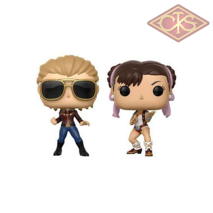 Funko Pop! Games - Marvel Vs Capcom Infinite Captain Chun-Li (2Pack) Figurines
