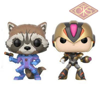 Funko Pop! Games - Marvel Vs Capcom Infinite Rocket Mega Man X (2Pack) Exclusive Figurines