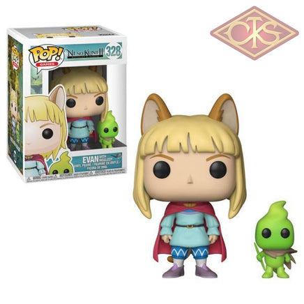 Funko Pop! Games - Ni No Kuni Ii:  Revenant Kingdom Evan W/ Higgledy (328) Figurines
