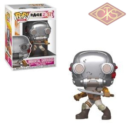 Funko Pop! Games - Rage #2 Immortal Shrouded (571) Figurines
