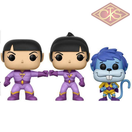 Funko Pop! Heroes - Super Wonder Twins (Exclusive) (3 Pack) Figurines