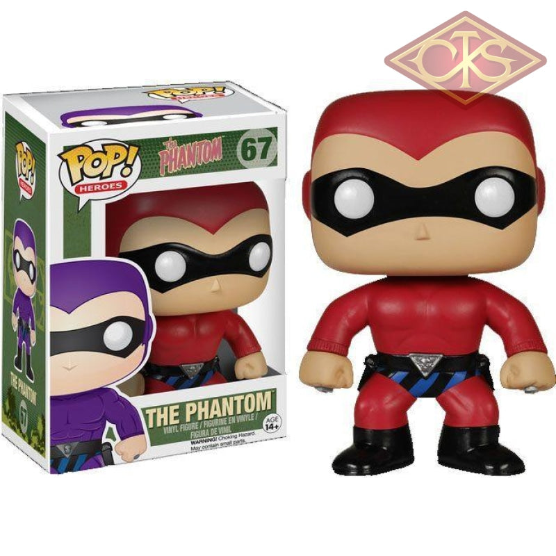 Funko POP! Heroes - The Phantom - The Phantom (Red) (67