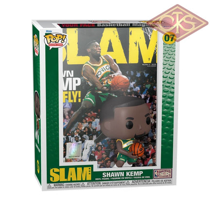Funko POP! Magazine Covers - Shawn Kemp, Seattle SuperSonics (Magazine Basketball - SLAM) (07)