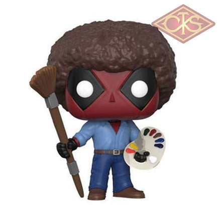 Funko Pop! Marvel - Deadpool Parody As Bob Ross (319) Figurines