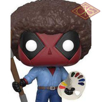 Funko Pop! Marvel - Deadpool Parody As Bob Ross (319) Figurines