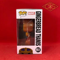Funko POP! Marvel - Holiday - Gingerbread Thanos (951) Exclusive 'Small Damage Box'
