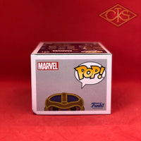 Funko POP! Marvel - Holiday - Gingerbread Thanos (951) Exclusive 'Small Damage Box'