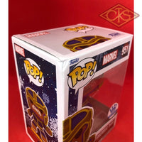 Funko POP! Marvel - Holiday - Gingerbread Thanos (951) Exclusive 'Small Damage Box'