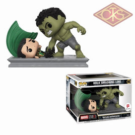 Funko Pop! Marvel - Movie Moments Hulk Smashing Loki (362) Exclusive Figurines