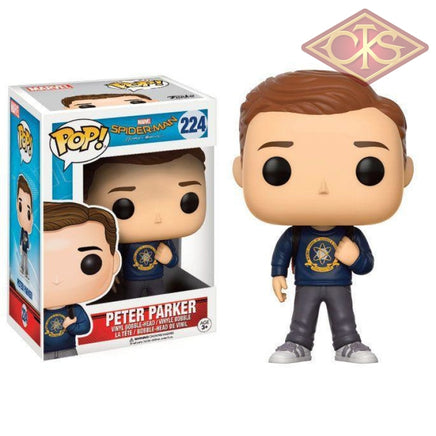 Funko Pop! Marvel - Spider-Man:  Homecoming Peter Parker (224) Figurines