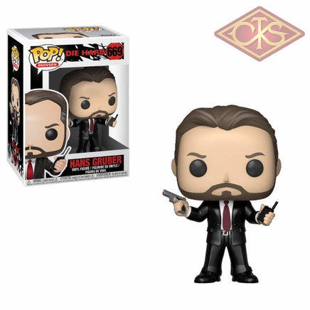 Funko Pop! Movies - Die Hard Hans Gruber (Gun) (669) Figurines
