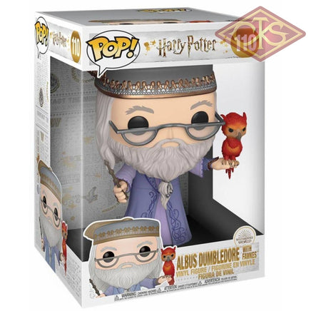 Funko POP! Movies  - Harry Potter - Albus Dumbledore w/ Fawkes 10" (110)