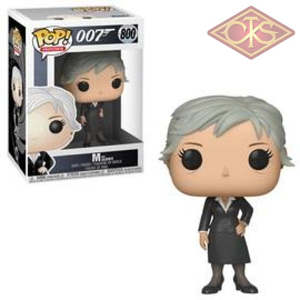 Funko POP! Movies - James Bond (007) - M (from Goldeneye) (800)