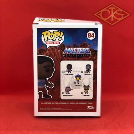 Funko POP! Retro Toys - Masters of the Universe - Clamp Champ (84) 'Small Damaged Packaging'