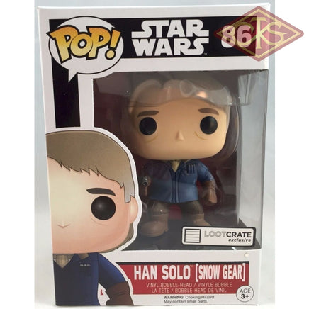 Funko Pop! Star Wars - The Force Awakens Han Solo (Snow Gear) (86) Exclusive Figurines