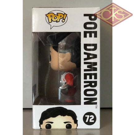 Funko Pop! Star Wars - The Force Awakens Poe Dameron (No Helmet) (72) Exclusive Damaged Packaging