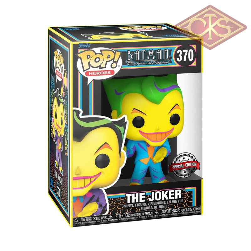 Funko POP! Tees - Batman, The Animated Series - The Joker (Blacklight)
