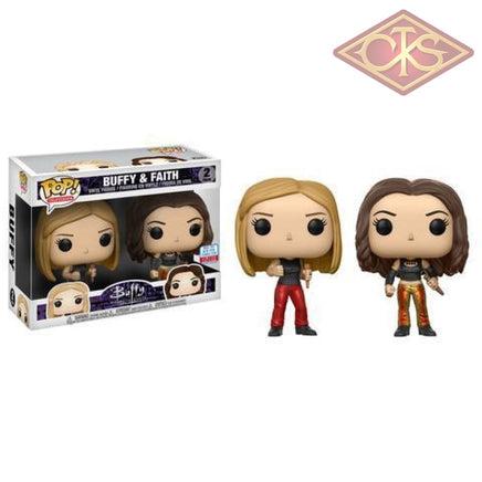 Funko POP! Television - Buffy The Vampire Slayer - Vinyl Figure Buffy & Faith (Fall Convention 2017) (2 Pack)