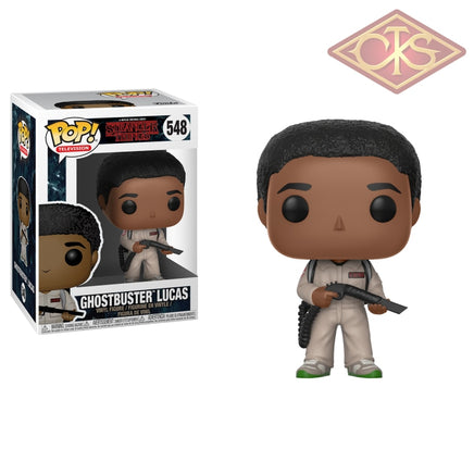 Funko Pop! Television - Stranger Things (Season 2) Ghostbuster Lucas (548) Figurines