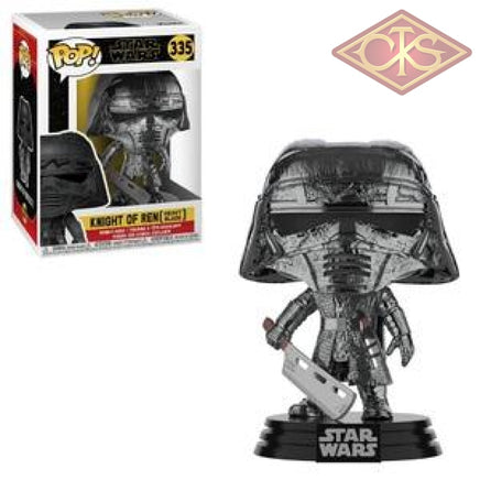 Pop! Star Wars - Knight Of Ren (Heavey Blade) (Hematite Chrome) (335) Figurines