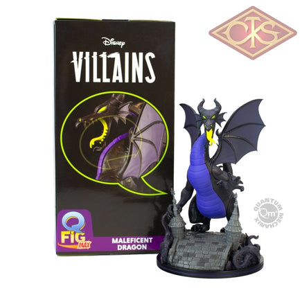 Quantum Mechanix - Q-Fig Max - Disney, Villains - Maleficent Dragon (22cm)