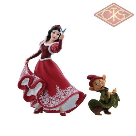 Disney Showcase Collection - Snow White & The Seven Dwarfs With Dopey (Haute Couture) Figurines