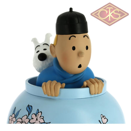Tintin / Kuifje - Statue - Collection Icons - Vase Lotus Bleu (Limited & Numbered) (22cm)