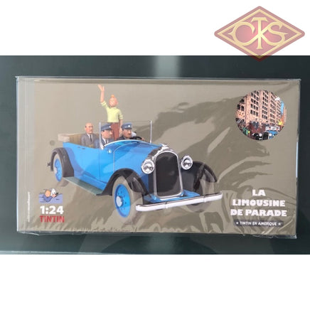 Tintin / Kuifje - Tintin's Cars 1/24 - The Parade Limousine (Tintin in America) #19 (26cm)