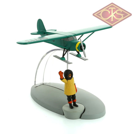 Tintin / Kuifje - Tintins Plains Skiplane (Destination New York) #49 (12Cm)