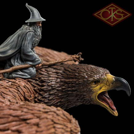 Weta - Lord Of The Rings Gandalf On Gwaihir (15 Cm) Figurines