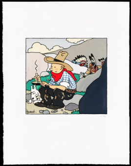 Tintin / Kuifje : Lithographique / Lithografie