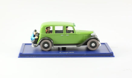 Tintin / Kuifje - Tintin's Cars 1/43 - The Blue Lotus Limousine (15cm)
