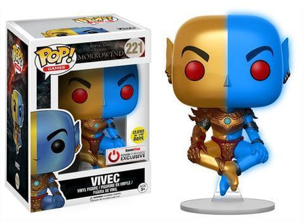 Funko Pop! Games - The Elder Scrolls Online Morrowind Vivec (Gitd) (221) Exclusive Figurines