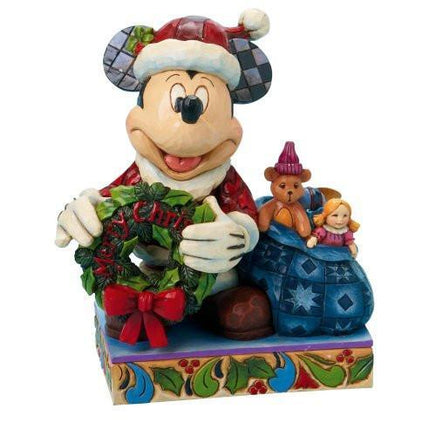 Disney Showcase Collection - Mickey Mouse Merry Christmas To You Figurines