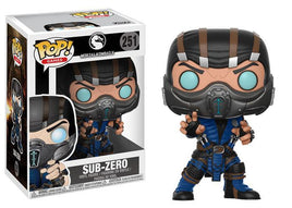 Funko Pop! Games - Mortal Kombat X Sub-Zero (251) Figurines