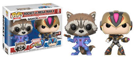 Funko Pop! Games - Marvel Vs Capcom Infinite Rocket Mega Man X (2Pack) Exclusive Figurines