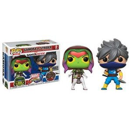Funko Pop! Games - Marvel Vs Capcom Infinite Gamora (White) Strider (Blue) (Player 2) (2Pack)
