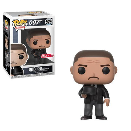 Funko POP! Movies - James Bond (007) - Oddjob (Trowing Hat) (from Goldfinger) (526) Exclusive