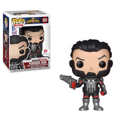 Funko Pop! Games - Marvel Contest Of Champions Punisher 2099 (303) Exclusive Figurines