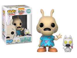 Funko Pop! Animation - Rockos Modern Life Rocko With Spunky (320) Figurines