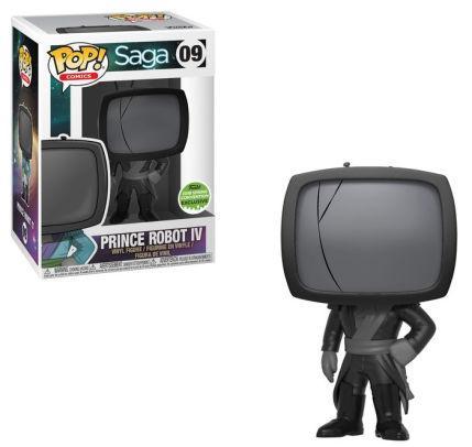 Funko Pop! Comics - Saga Prince Robot Iv (Mourning) (09) Exclusive Figurines