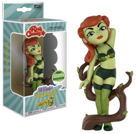 Funko Rock Candy - Dc Comics Bombshells Poison Ivy Eccc 2018 (Exclusive) Figurines
