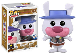 Funko Pop! Animation - Hanna-Barbera Ricochet Rabbit (Flocked) (63) Figurines