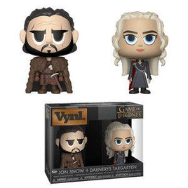 Funko Vynl - Game Of Thrones -Jon Snow + Daenerys Targaryen Figurines