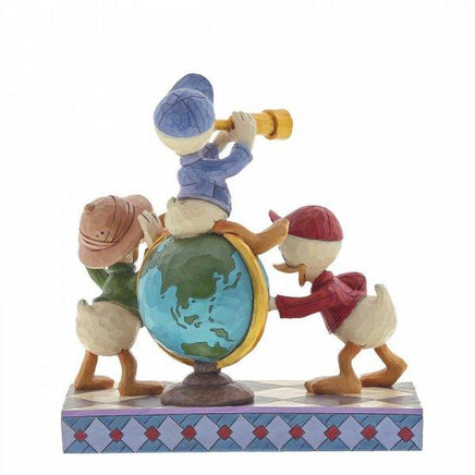 Disney Traditions - The Duck Tales - Huey, Dewey & Louie "Navigating Nephews" (17cm)