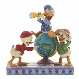 Disney Traditions - The Duck Tales - Huey, Dewey & Louie "Navigating Nephews" (17cm)
